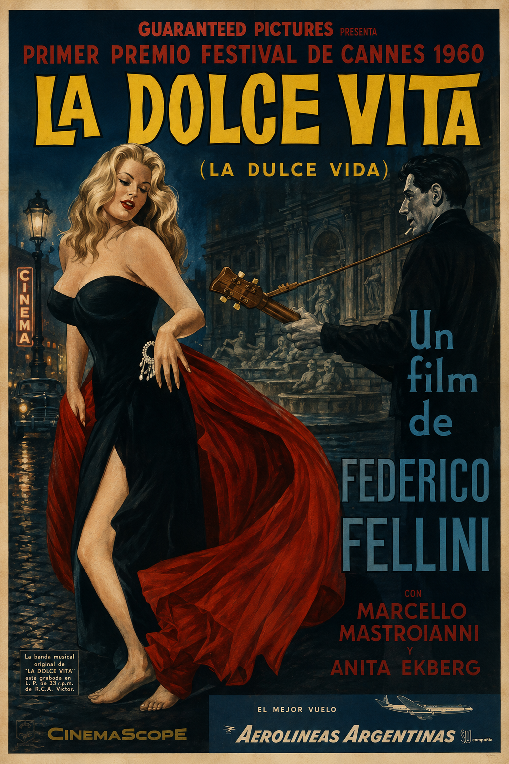 A Doce Vida versão classic cinema