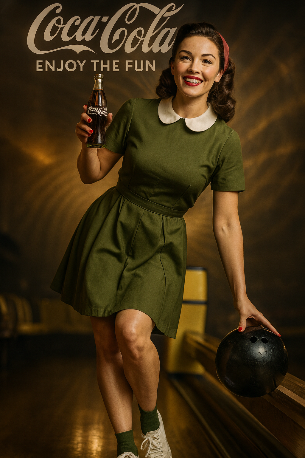 Coca-Cola: Aproveite a Diversão versão hyper realistic