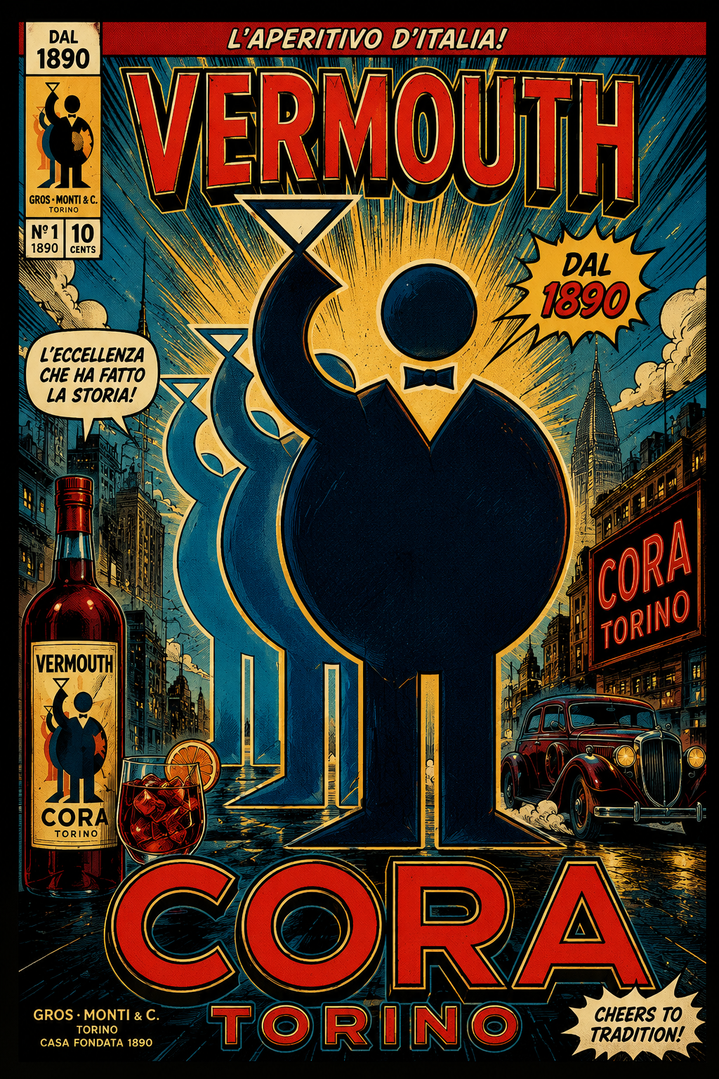 Vermute Cora versão classic cinema